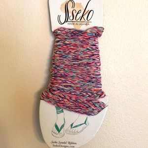 Sseko Woven Rainbow Braid Ribbons